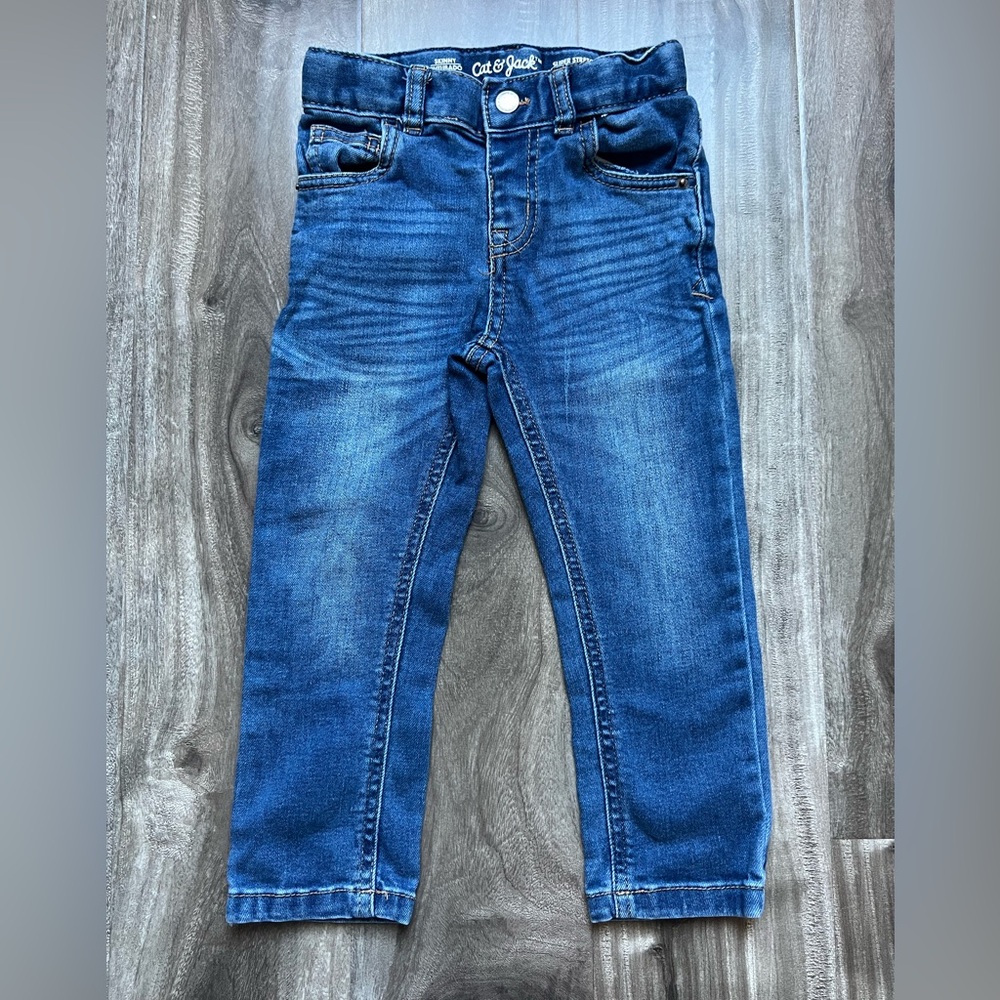Cat & Jack kids Blue Skinny Jeans size 3